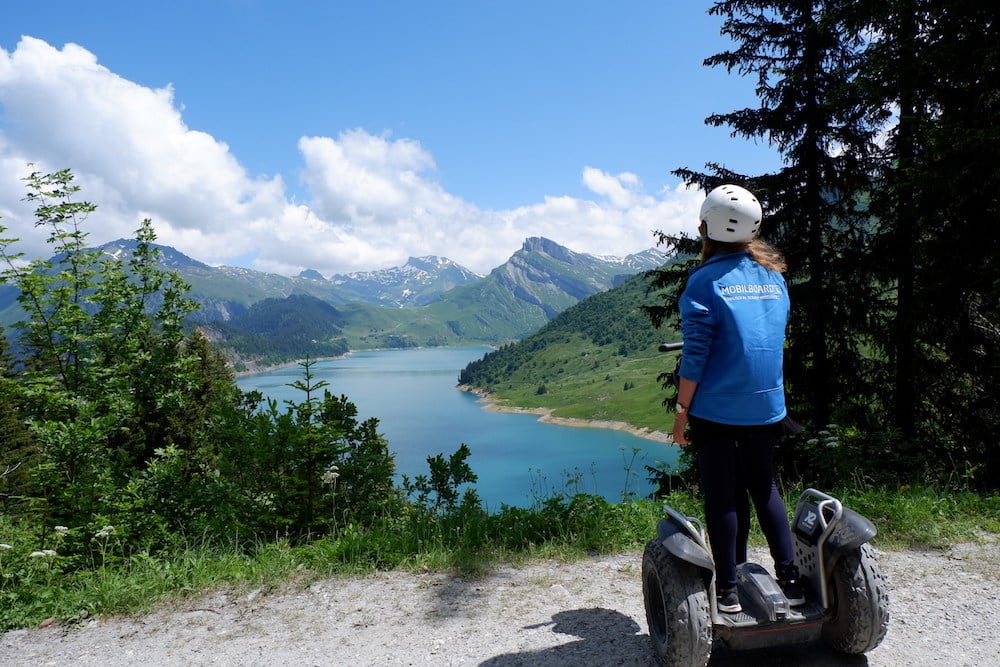 Vue panoramique Segway en Haute-Savoie