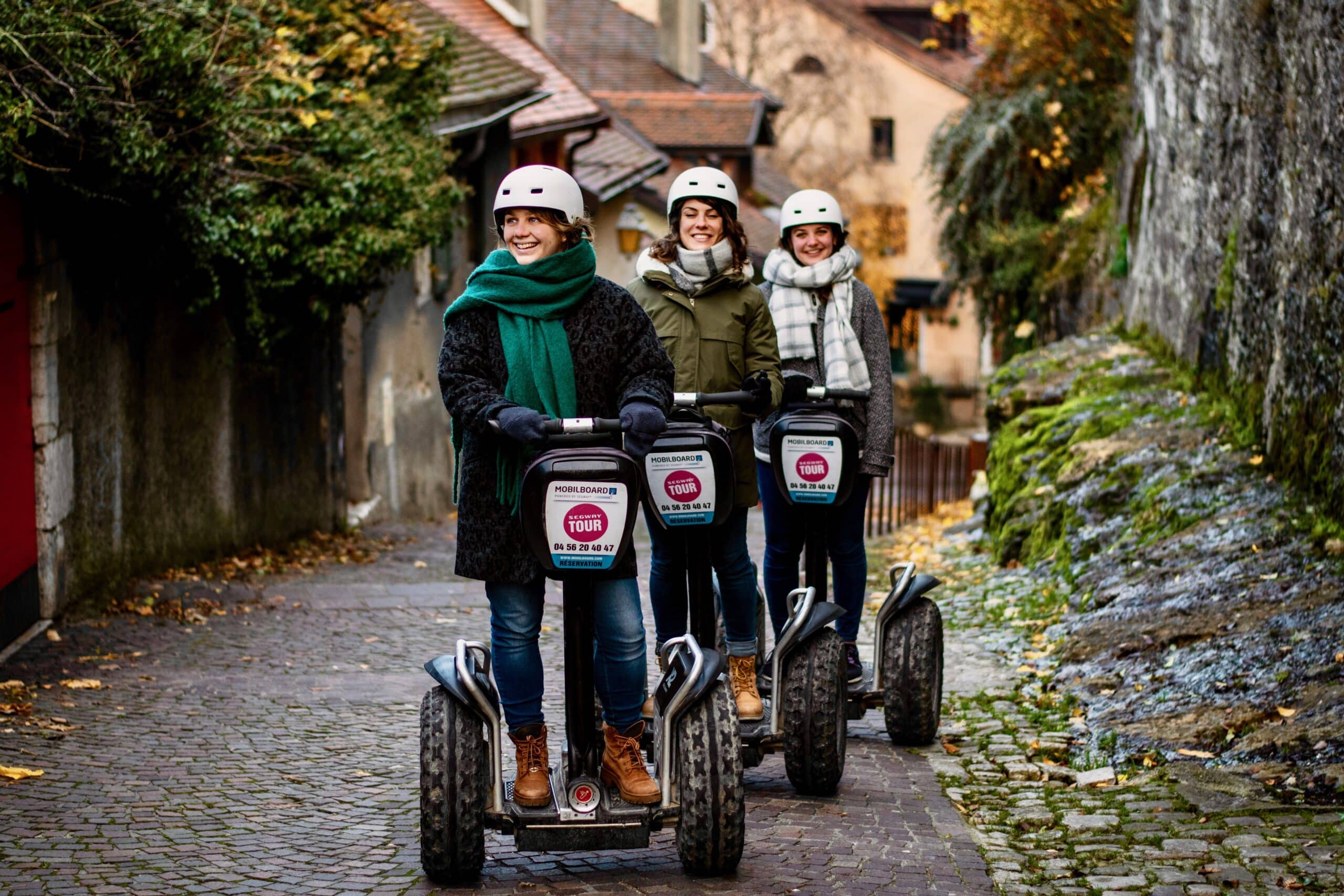 Copines en Segway en Haute-Savoie