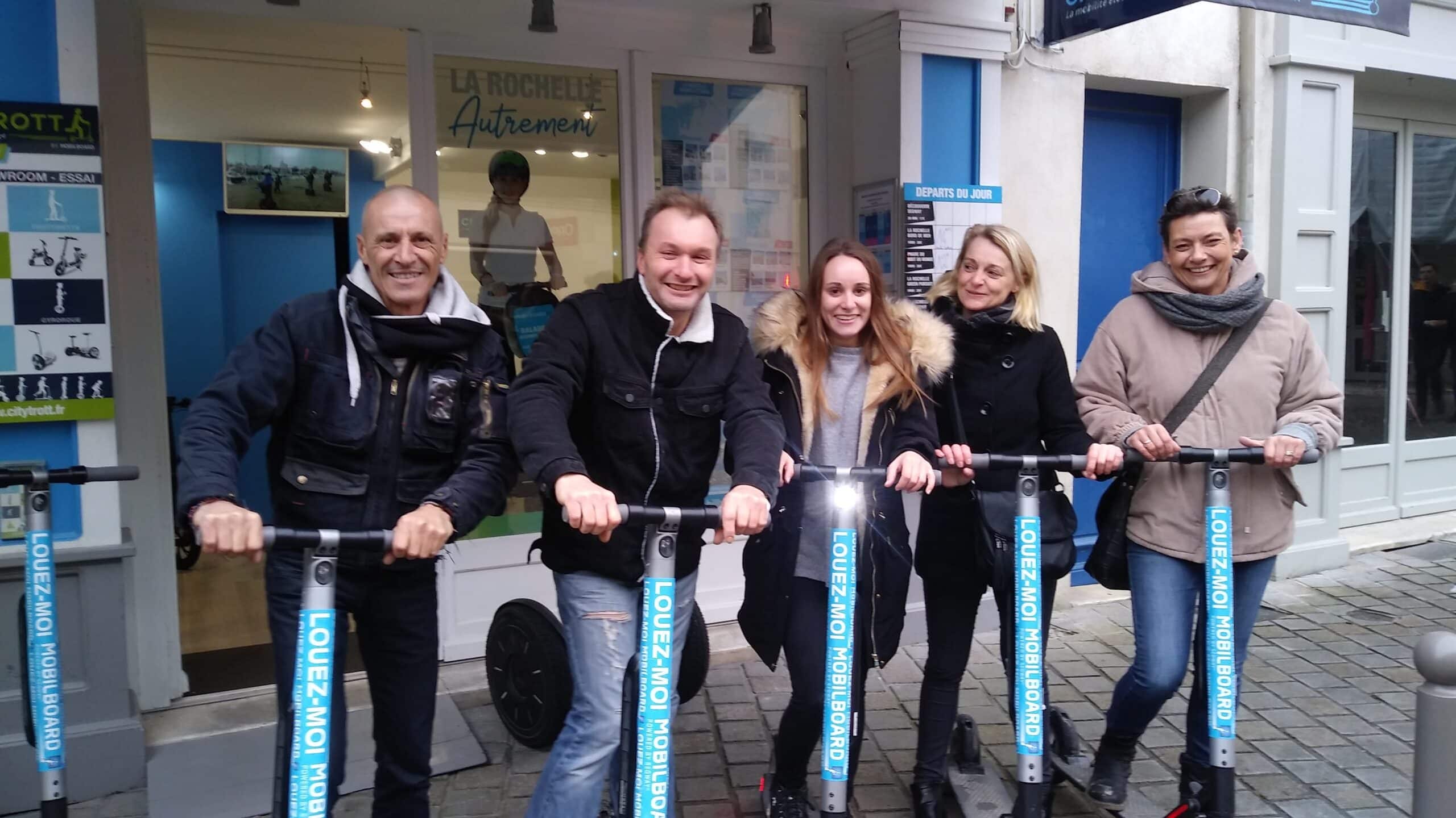Trottinette électrique à La Rochelle