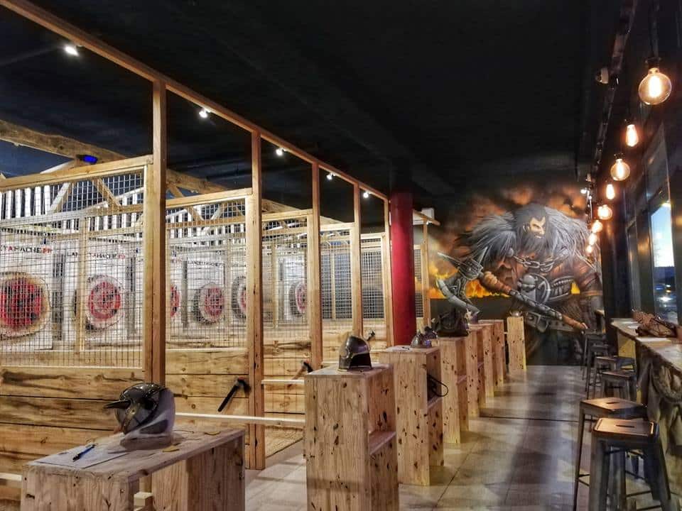 Activité fun à Montpellier : lancer de haches