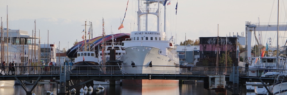 @crédit photo Mobilboard La Rochelle Le Musée Maritime située dans le Bassin des Chalutiers