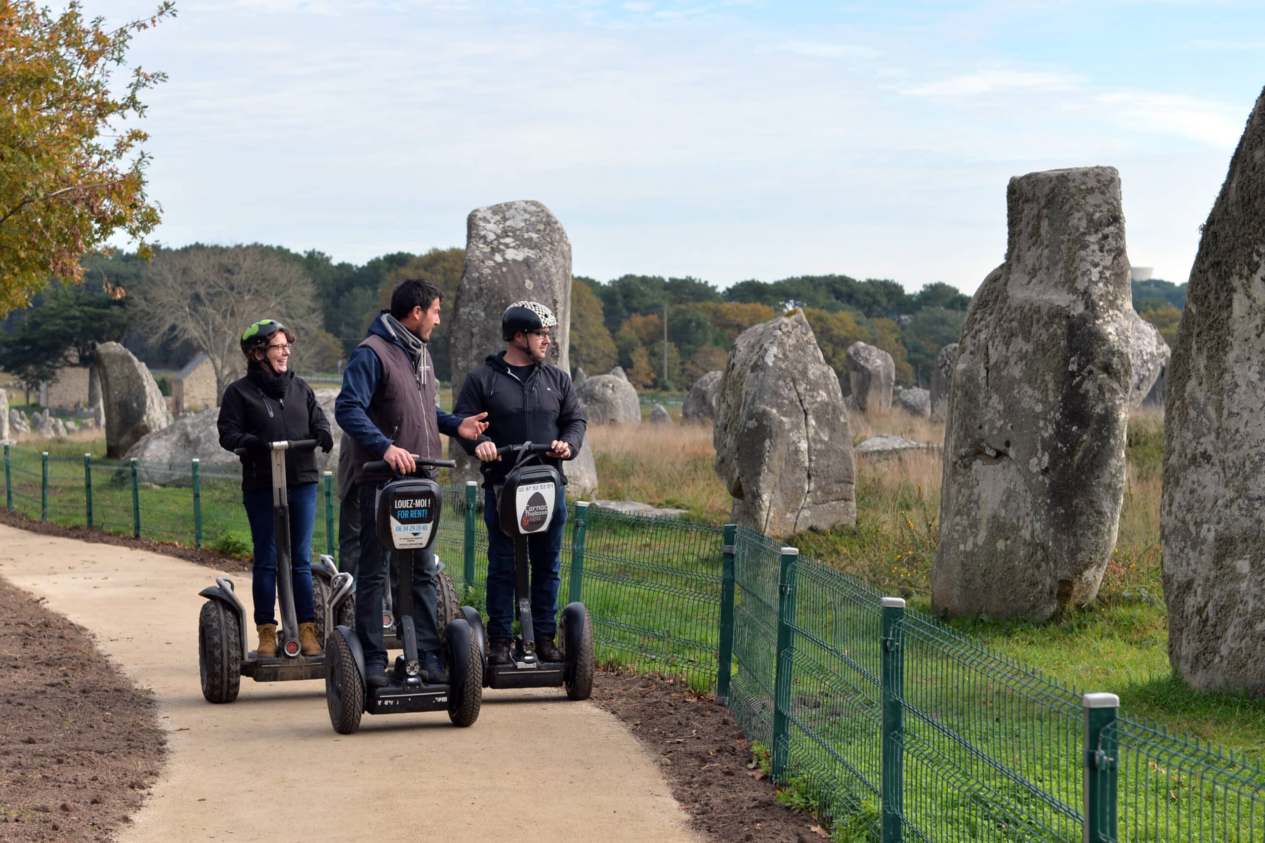 Gyropode segway à Carnac - Golfe du Morbihan