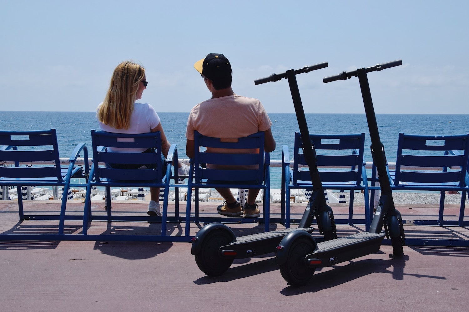 Trottinette-Libre service - Segway-sharing-Photo1-mobilboard-Nice-Ninebot-application