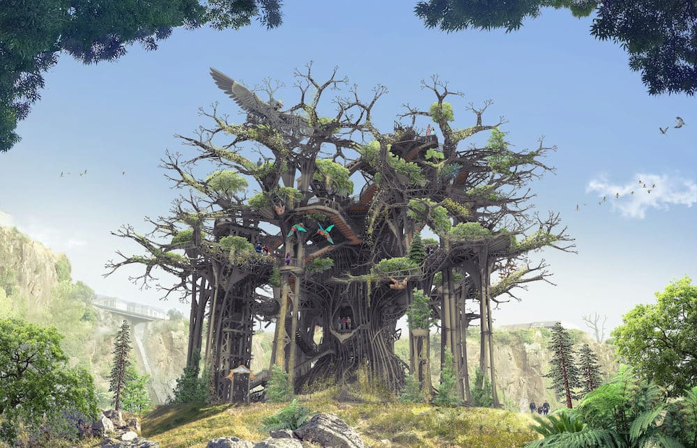 Le projet démesuré de L’Arbre aux Hérons à Nantes arbre aux herons nantes