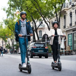 trottinette électrique en ville