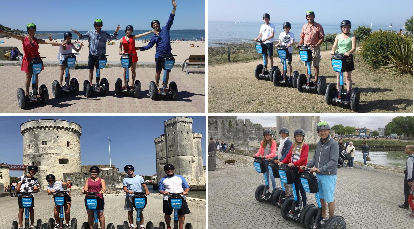 balade familiale en Segway La Rochelle