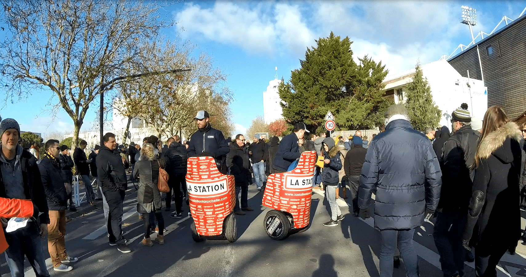 street marketing campagne La Rochelle