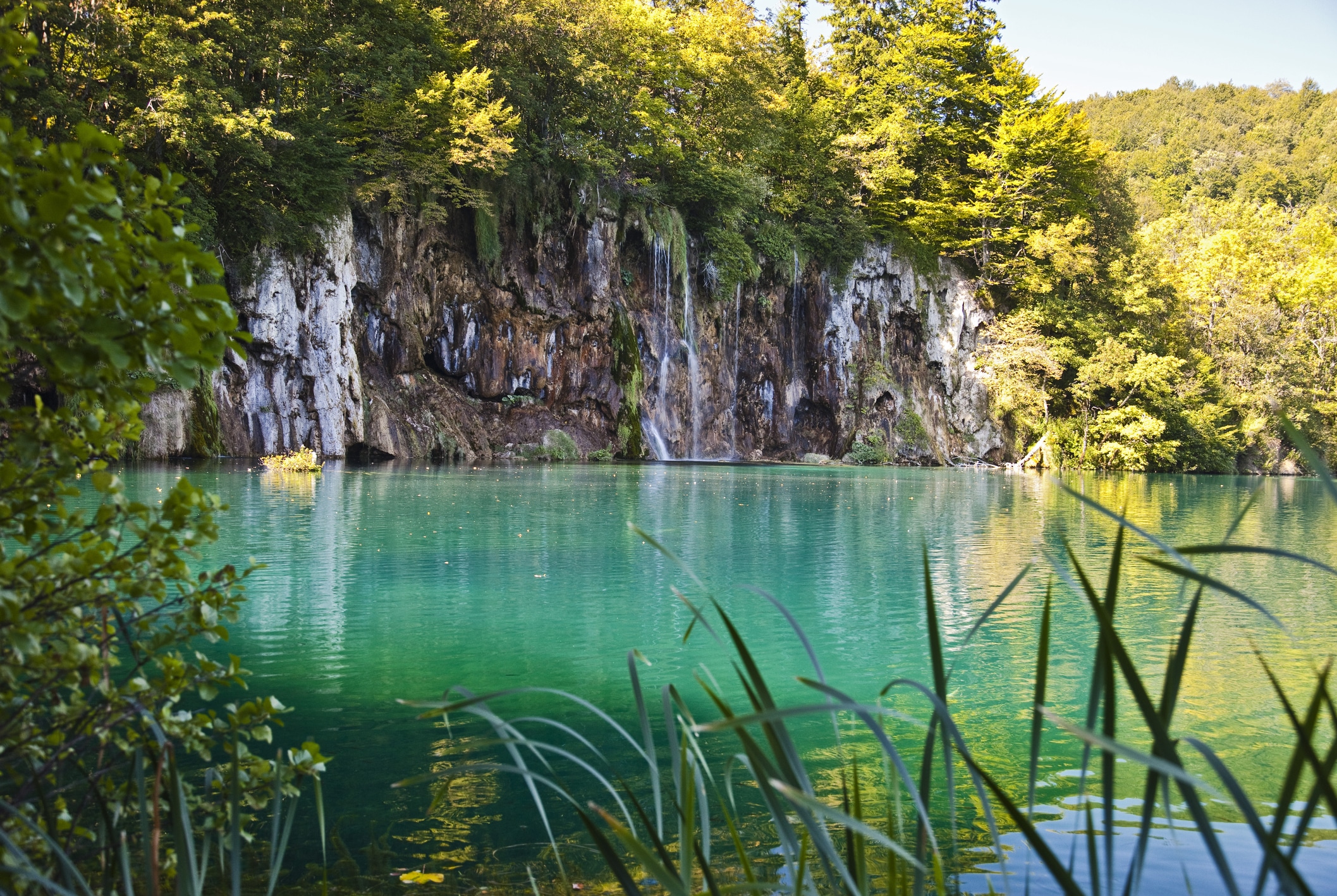 parc national des lacs de Plitvice en Croatie