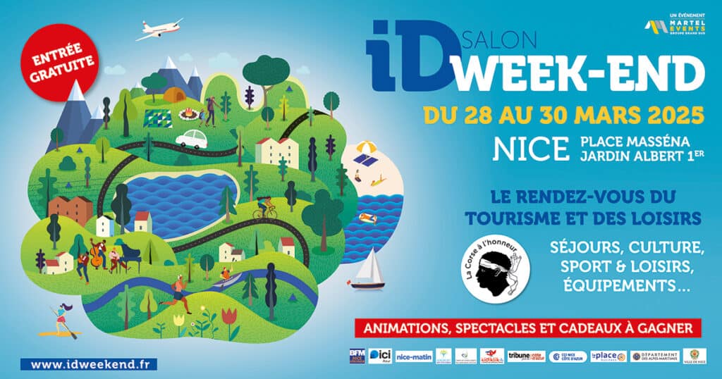 Le Salon ID Weekend s’installe sur le Jardin Albert 1er à Nice du 28 au 30 mars